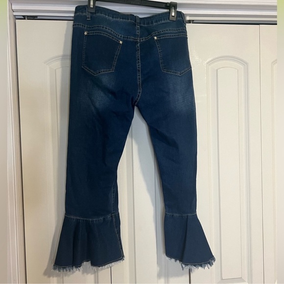 V Cristina crop jeans, size 16 - Picture 2 of 5